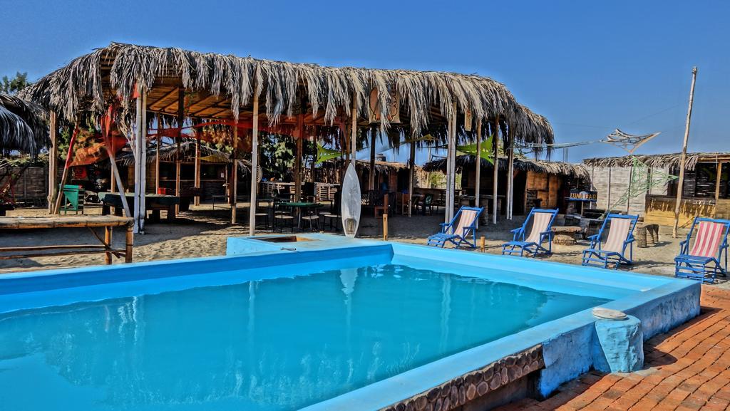 Hostel Psygon Surf Camp Máncora Exteriér fotografie